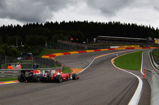 10 лучших обгонов в «Формуле-1» в 2013 году